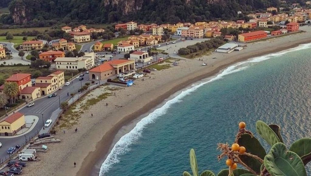 Playa Milazzo 9 desde la arena, Milazzo, Sicilia