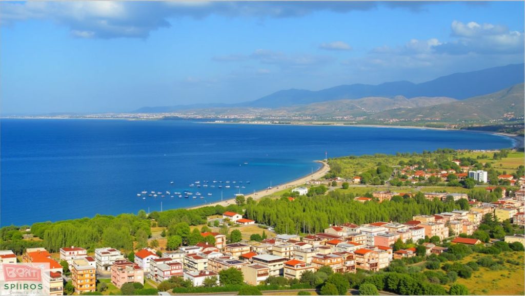 Vista de Playa de Oliveri 4 desde la orilla, Oliveri