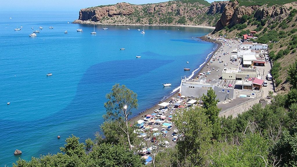 Costa de Pollina desde Playa de Pollina 1, Sicilia
