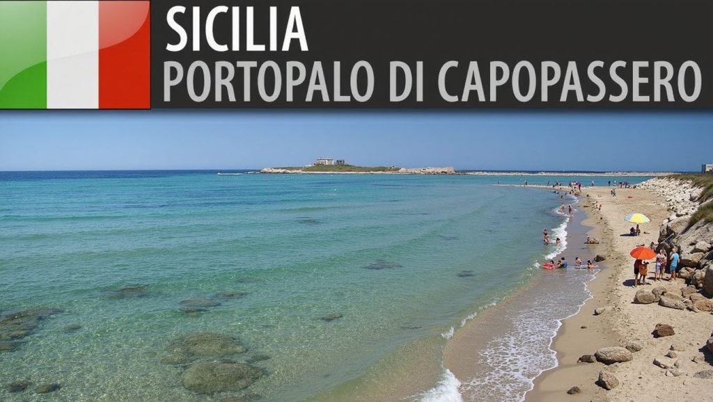 Horizonte desde Playa de Portopalo di Capo Passero 1, Portopalo di Capo Passero, Sicilia