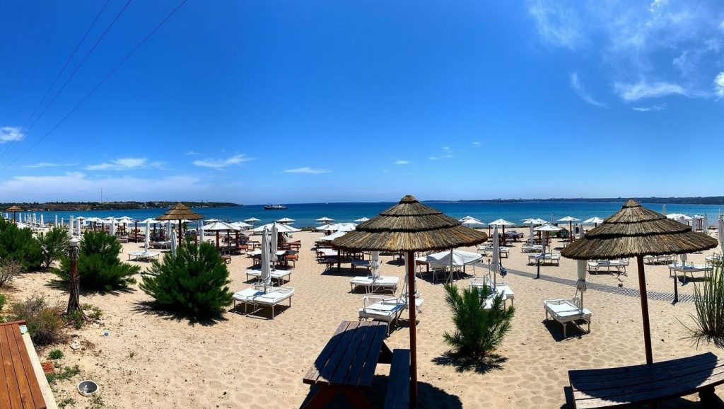 Horizonte desde Playa de Priolo Gargallo 1, Priolo Gargallo, Sicilia