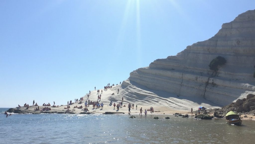 Línea de costa en Playa de Realmonte 4, Realmonte