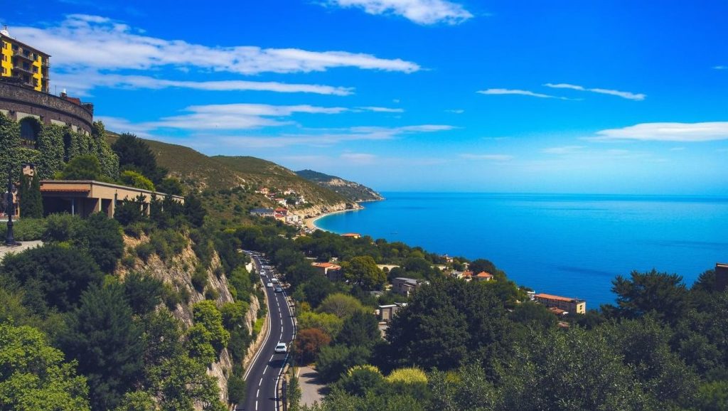 Vista de Playa de San Filippo del Mela 1 desde la orilla, San Filippo del Mela
