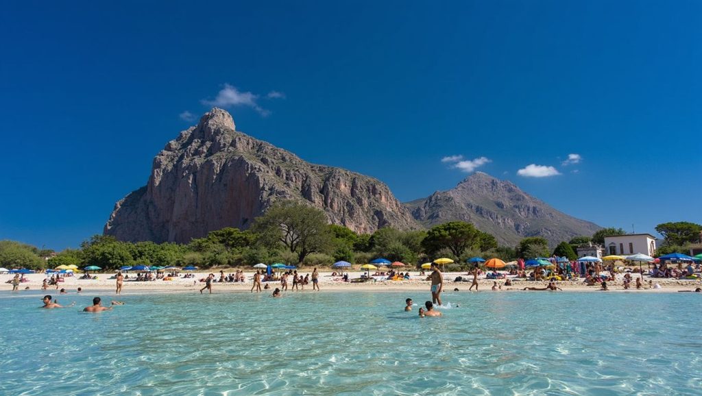 Línea de costa en Playa de San Vito Lo Capo 2, San Vito Lo Capo
