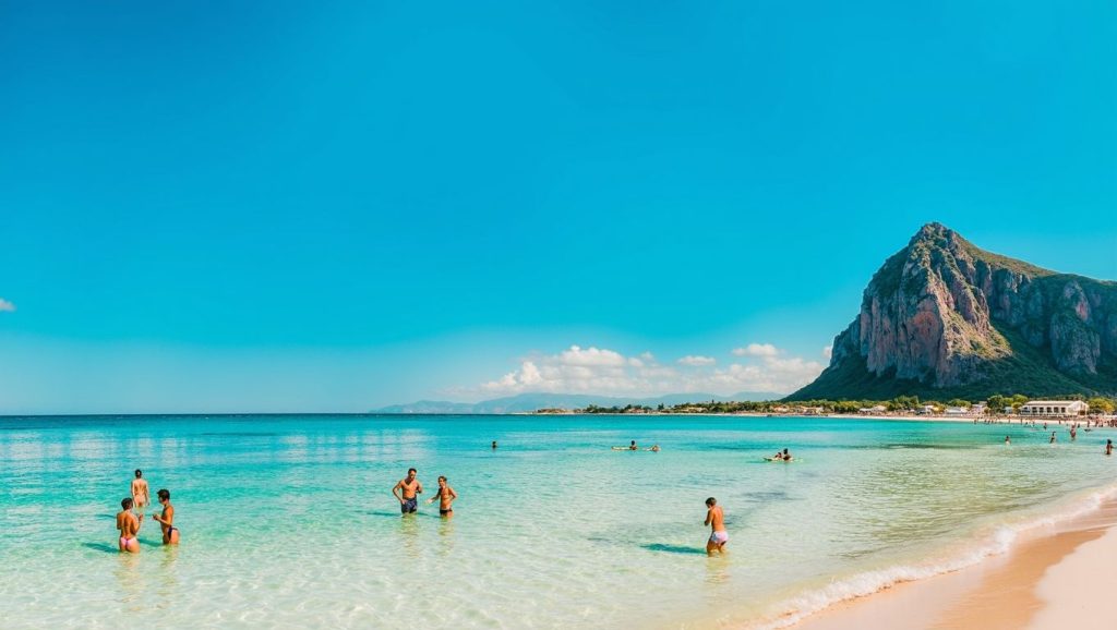 Textura de arena en San Vito Lo Capo 2, San Vito Lo Capo, Sicilia