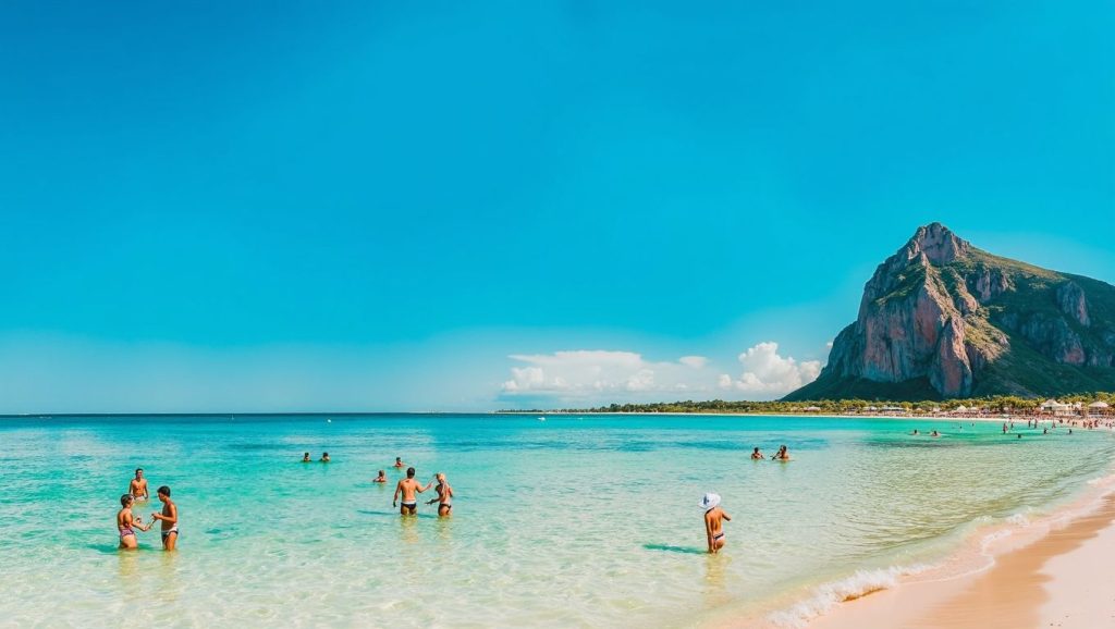Costa de San Vito Lo Capo desde Playa de San Vito Lo Capo 3, Sicilia