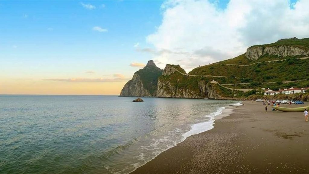 Textura de arena en Sant'Alessio Siculo 1, Sant'Alessio Siculo, Sicilia
