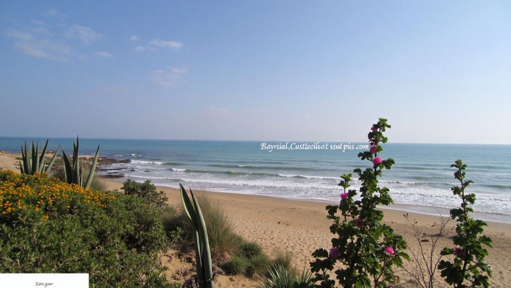 Playa Santa Croce Camerina 14 desde la arena, Santa Croce Camerina, Sicilia