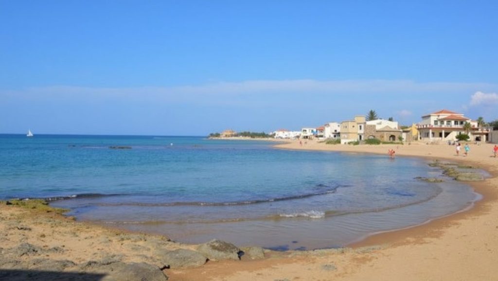 Panorámica de Playa de Santa Croce Camerina 6 con cielo despejado, Santa Croce Camerina