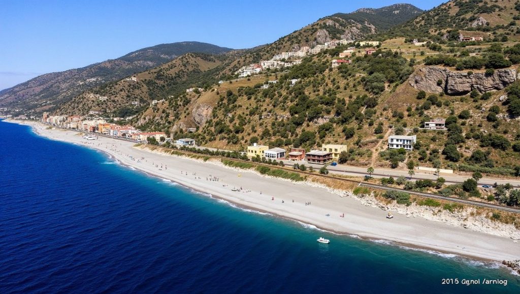 Línea de costa en Playa de Scaletta Zanclea 5, Scaletta Zanclea