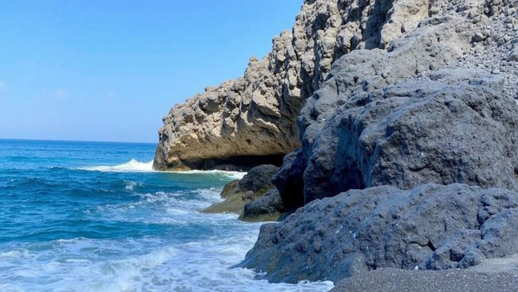 Horizonte desde Playa de Scaletta Zanclea 8, Scaletta Zanclea, Sicilia