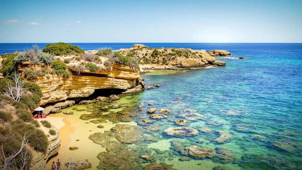 Línea de costa en Playa de Siracusa 18, Siracusa