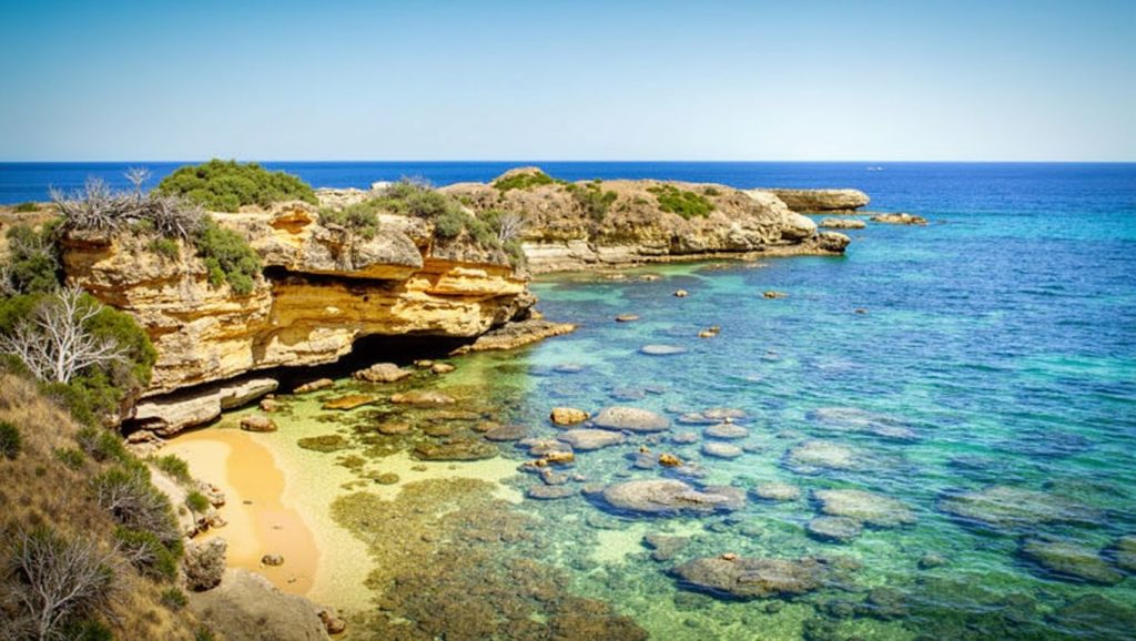 Agua y arena en Playa de Siracusa 19, Siracusa