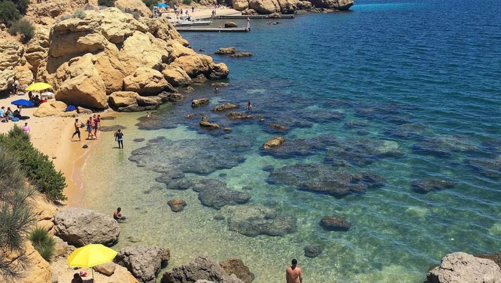 Acceso a Playa de Siracusa 7 desde el aparcamiento, Siracusa