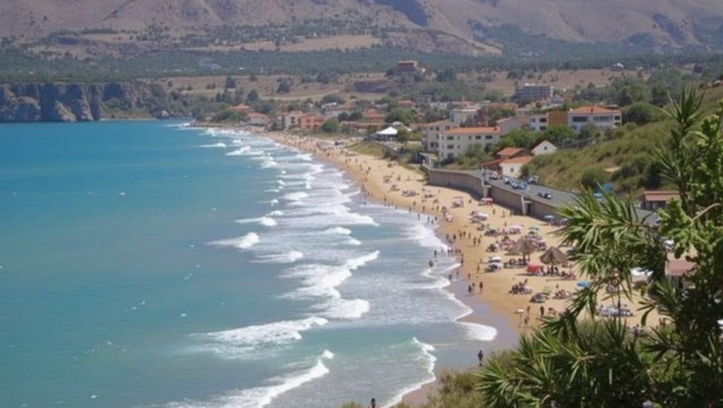 Acceso a Playa de Trappeto 3 desde el aparcamiento, Trappeto