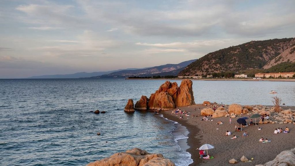 Horizonte desde Playa de Tusa 4, Tusa, Sicilia