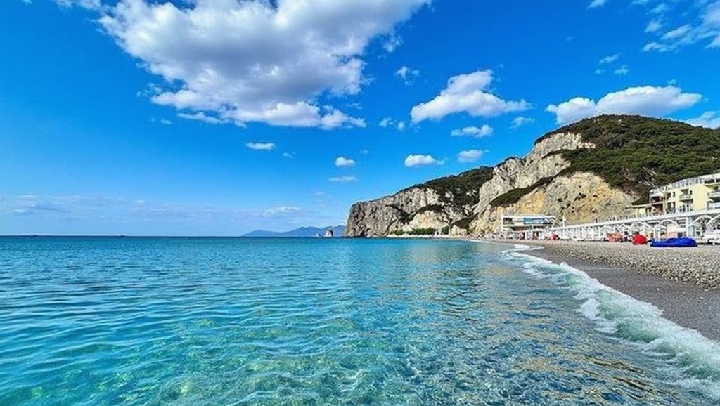 Playa Vittoria 8 desde la arena, Vittoria, Sicilia