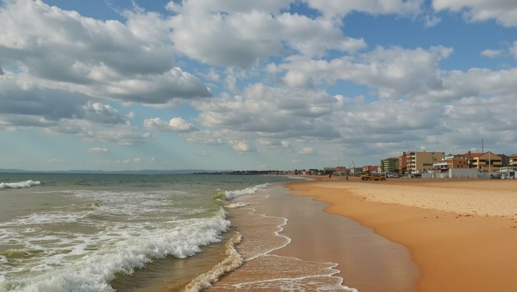 Horizonte desde Playa de Vittoria 8, Vittoria, Sicilia