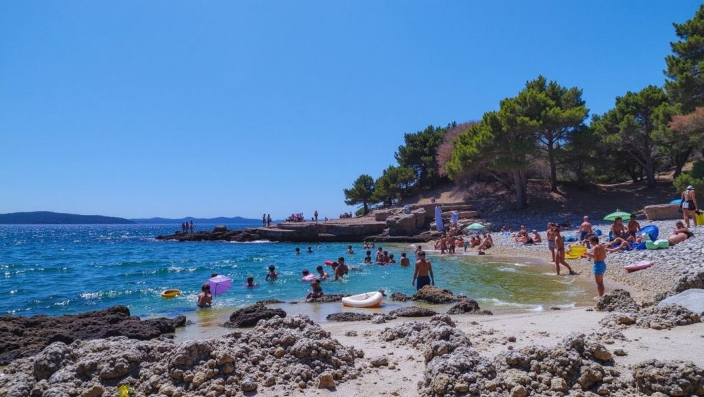 Horizonte desde Dračevac, Croacia, Hvar