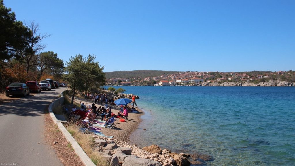 Drenova beach (Baška, Krk) — foto 6