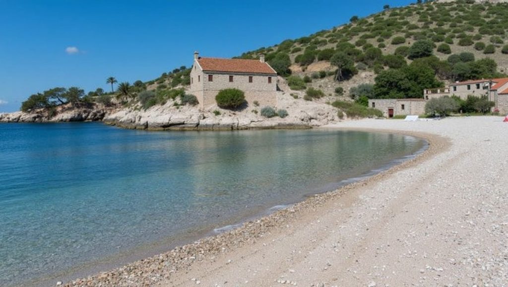 Detalle del agua en Dubinica, Grad Stari Grad, Hvar