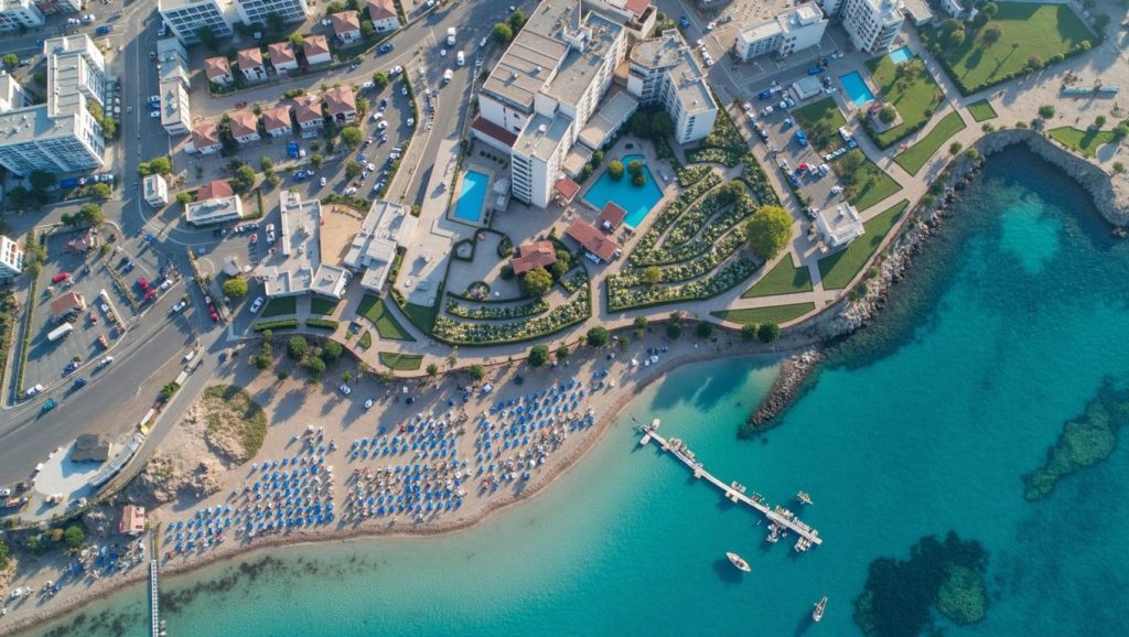 Vista del entorno de Fig Tree Bay, ?, Chipre