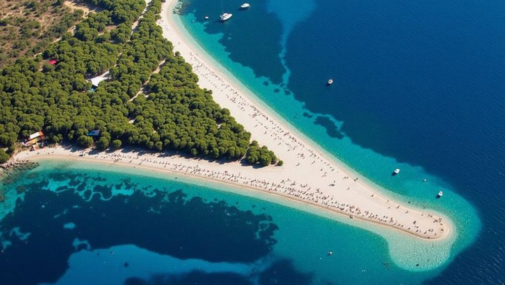 Costa de Općina Bol desde FKK, Hvar