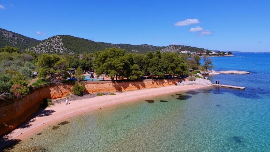 Playa FKK Sovinje en Croacia, Croacia