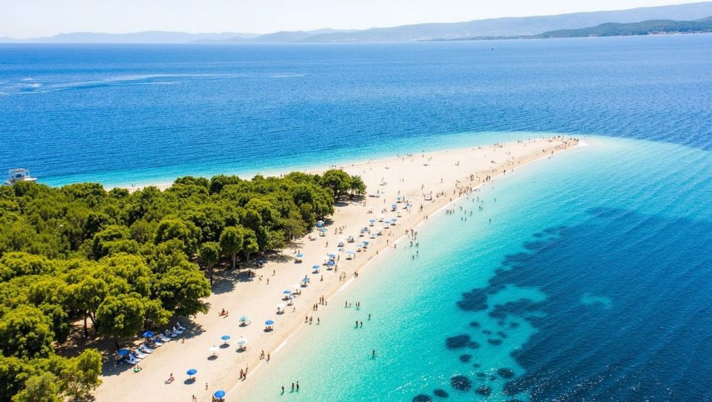 Paseo hacia Grdni do, Croacia