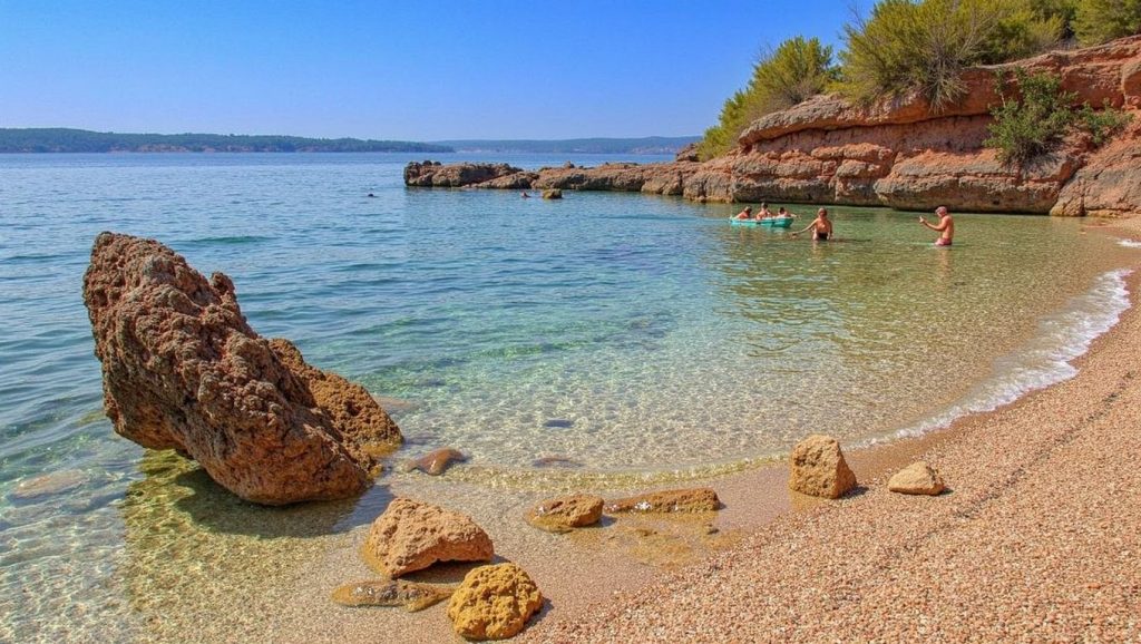 Costa de Grad Hvar desde Jagodna, Hvar