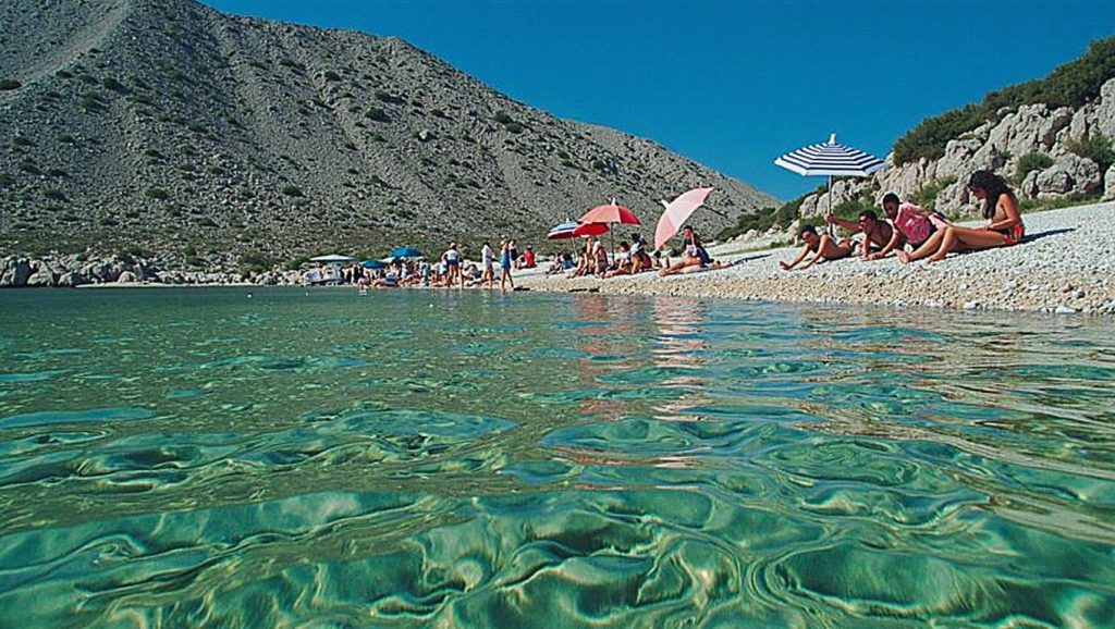 Playa Janjeće vode en Croacia, Croacia