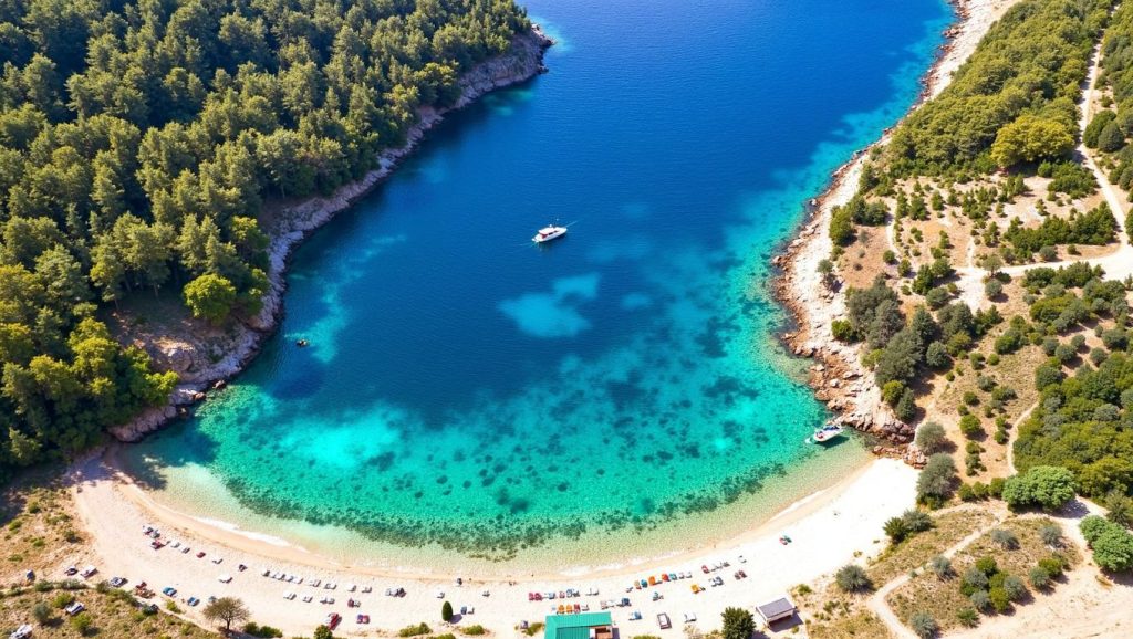 Playa Javna plaža (Blato): Korčula, Croacia