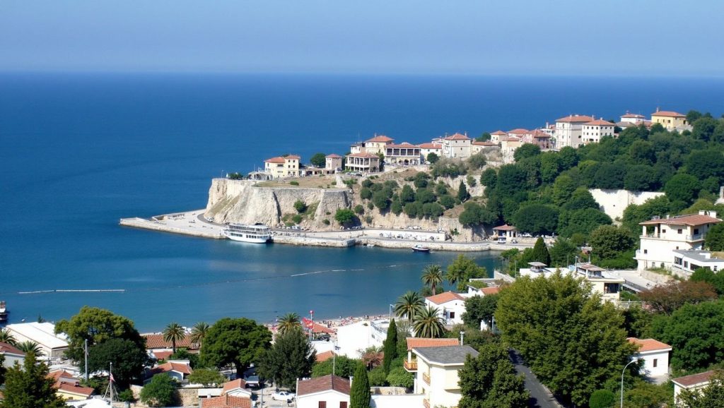 Costa de Kotor desde Kalardovo, Montenegro