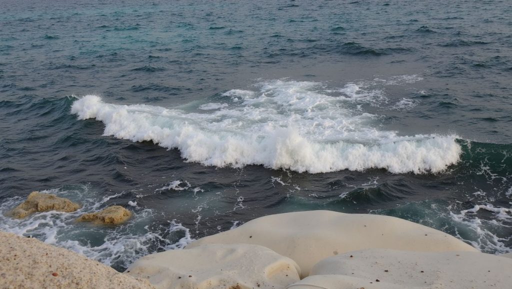 Amplio horizonte marino en Kefalos Beach, ?