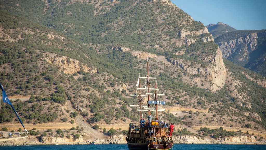 Kleopatra plajı 17 (Antalya, Turquía) — foto 4