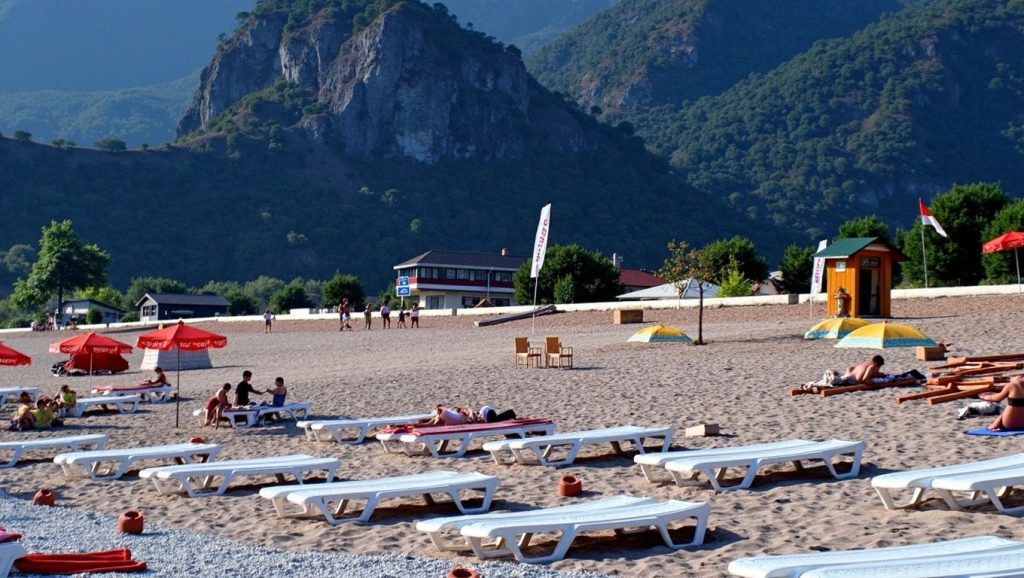 Kleopatra plajı 19 (Antalya, Turquía) — foto 6
