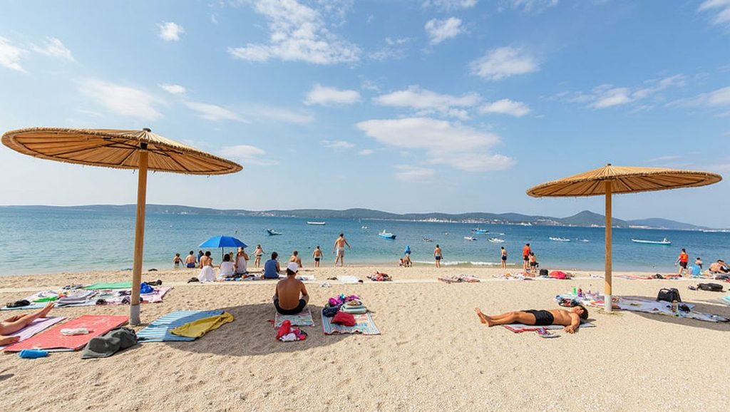 Vista del entorno de Kolovar, Zadar, Croacia