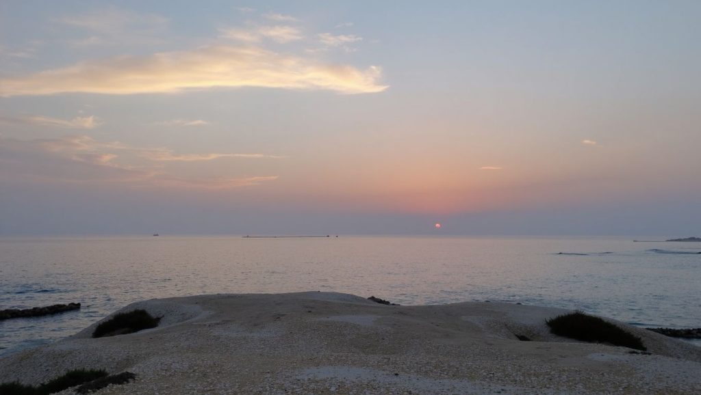 Amplio horizonte marino en Kotsia Beach, ?