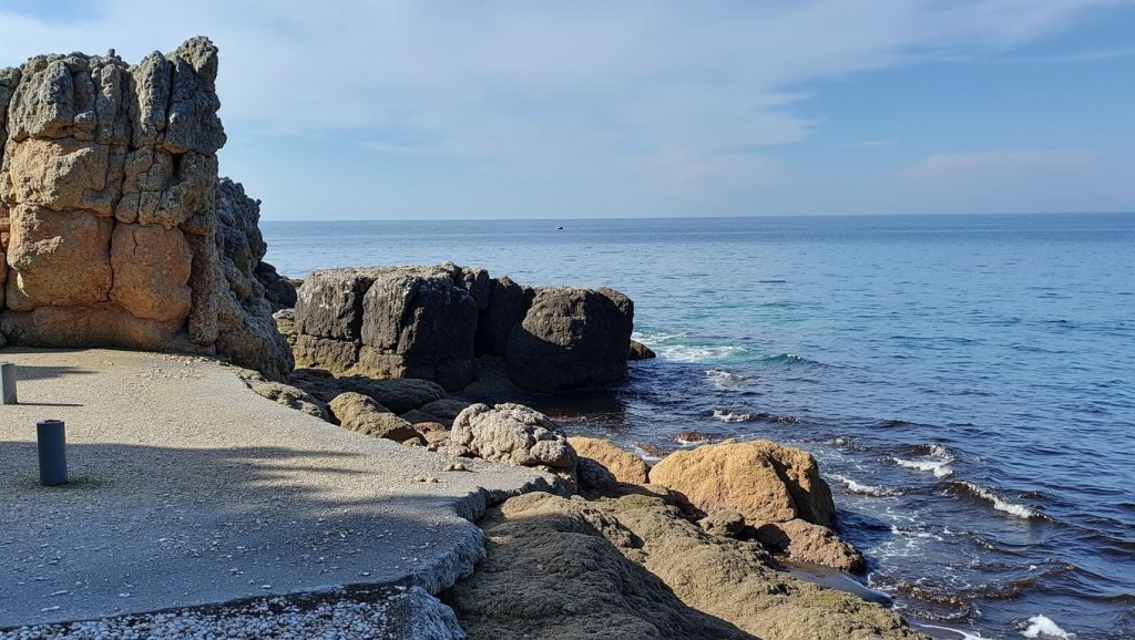 Playa Kumbor Beach en Herceg Novi, Montenegro