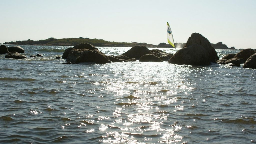 Playa La Chiappa en Rondinara, Córcega