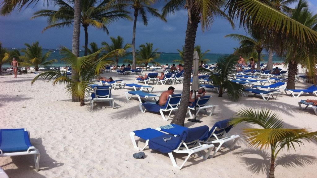 Línea de costa en La Playita, Samaná