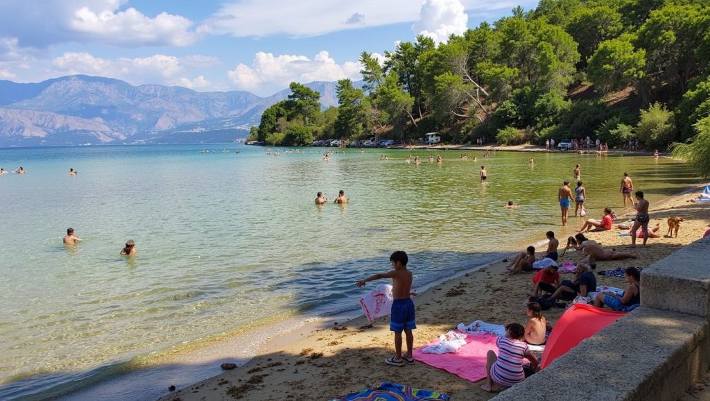 Costa de Općina Postira desde Lovrecina, Brač