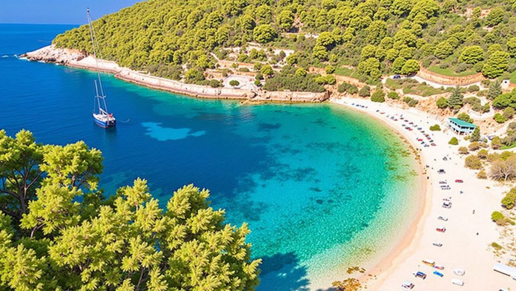 Alrededores de Luka, Croacia