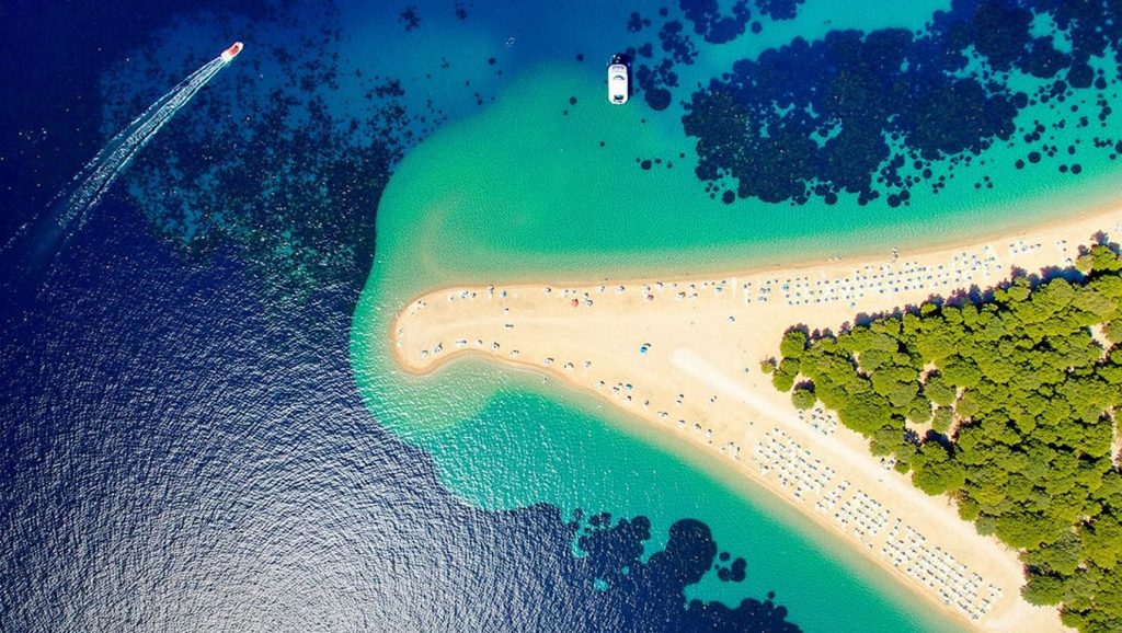 Vista general de M. Sabuša, Croacia