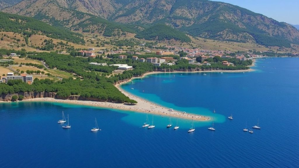 Vista del entorno de M. Sabuša, Croacia, Croacia