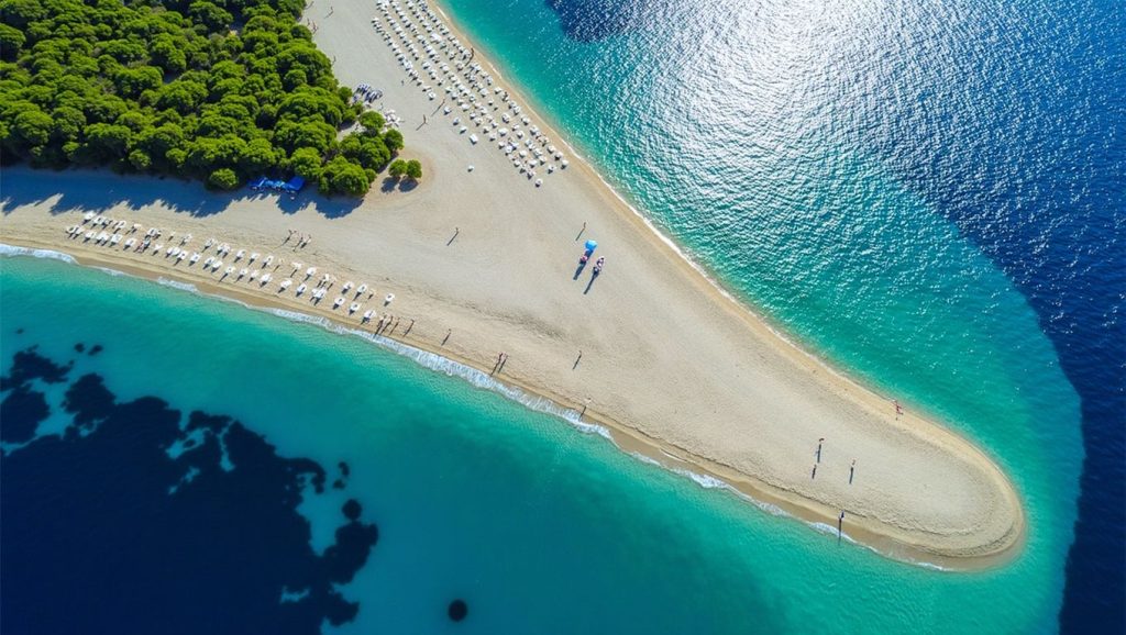 Vista amplia de Mađarica en Croacia, Croacia