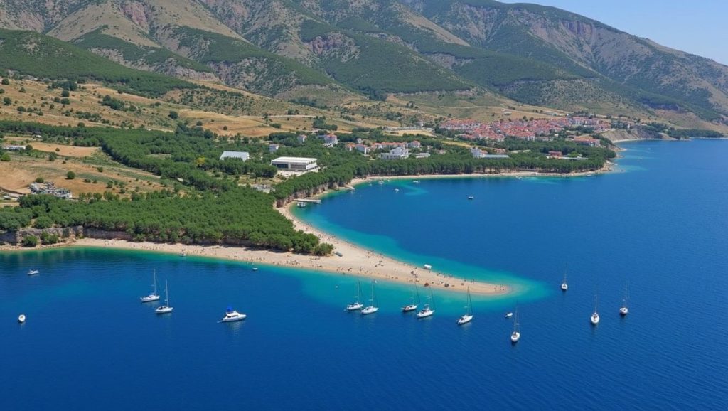 Acceso a Magazin desde el aparcamiento, Croacia