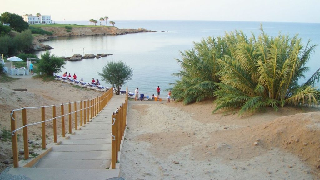 Arena y mar en Maistrali Beach, ?, Chipre