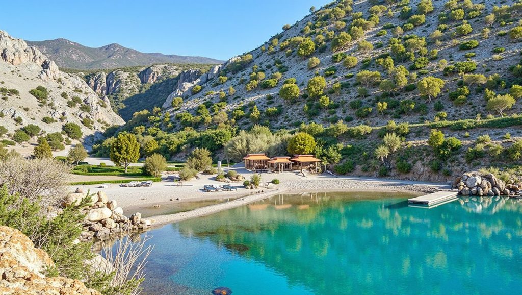 Agua y arena en Mala Draga, Croacia