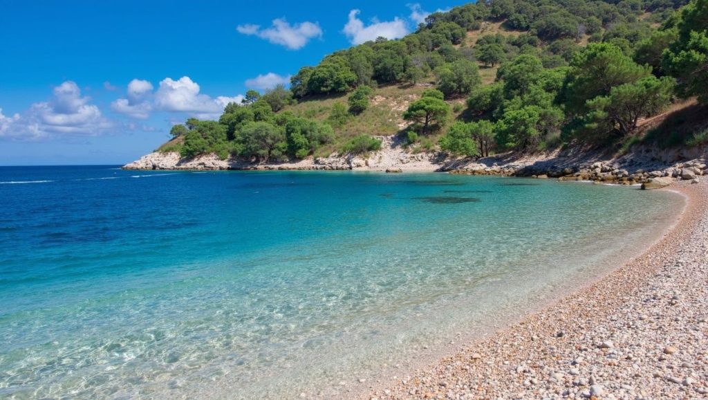 Alrededores de Mala Srebrna, Croacia
